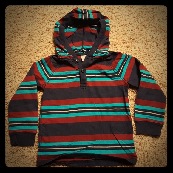 Gymboree Other - Gymboree boy hooded long sleeve t-shirt